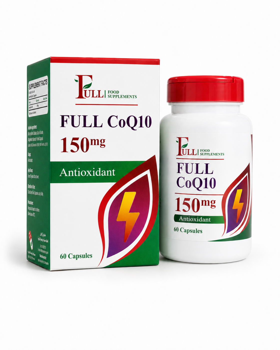 FULL CoQ10 150mg 60 Capsules 