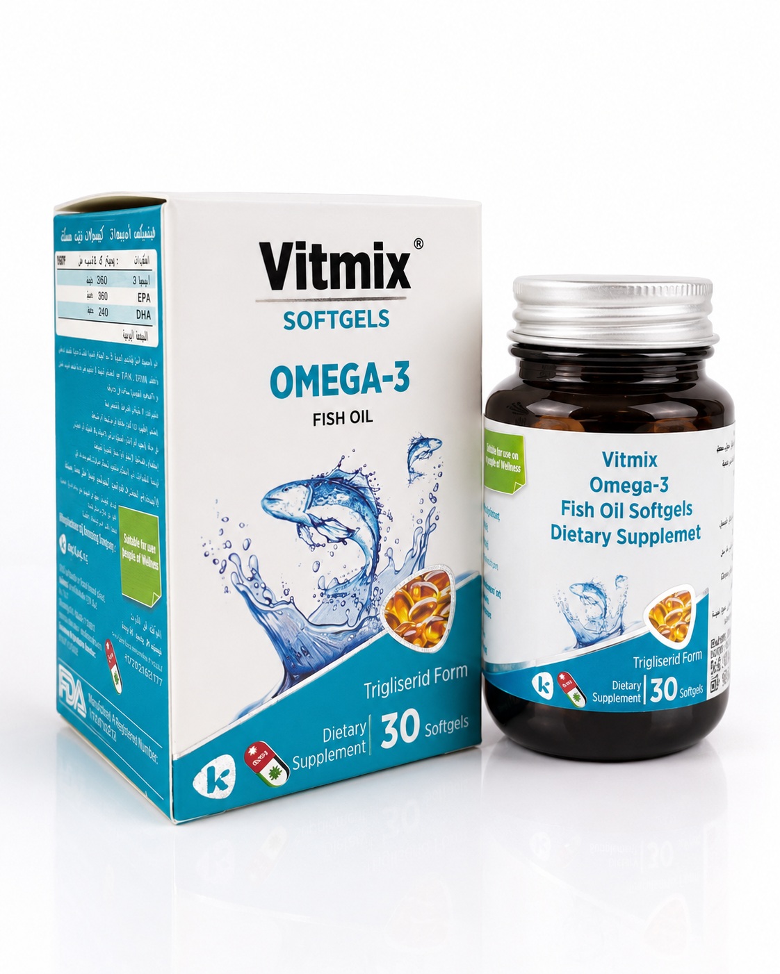 Vitmix Omega 3 Capsules 