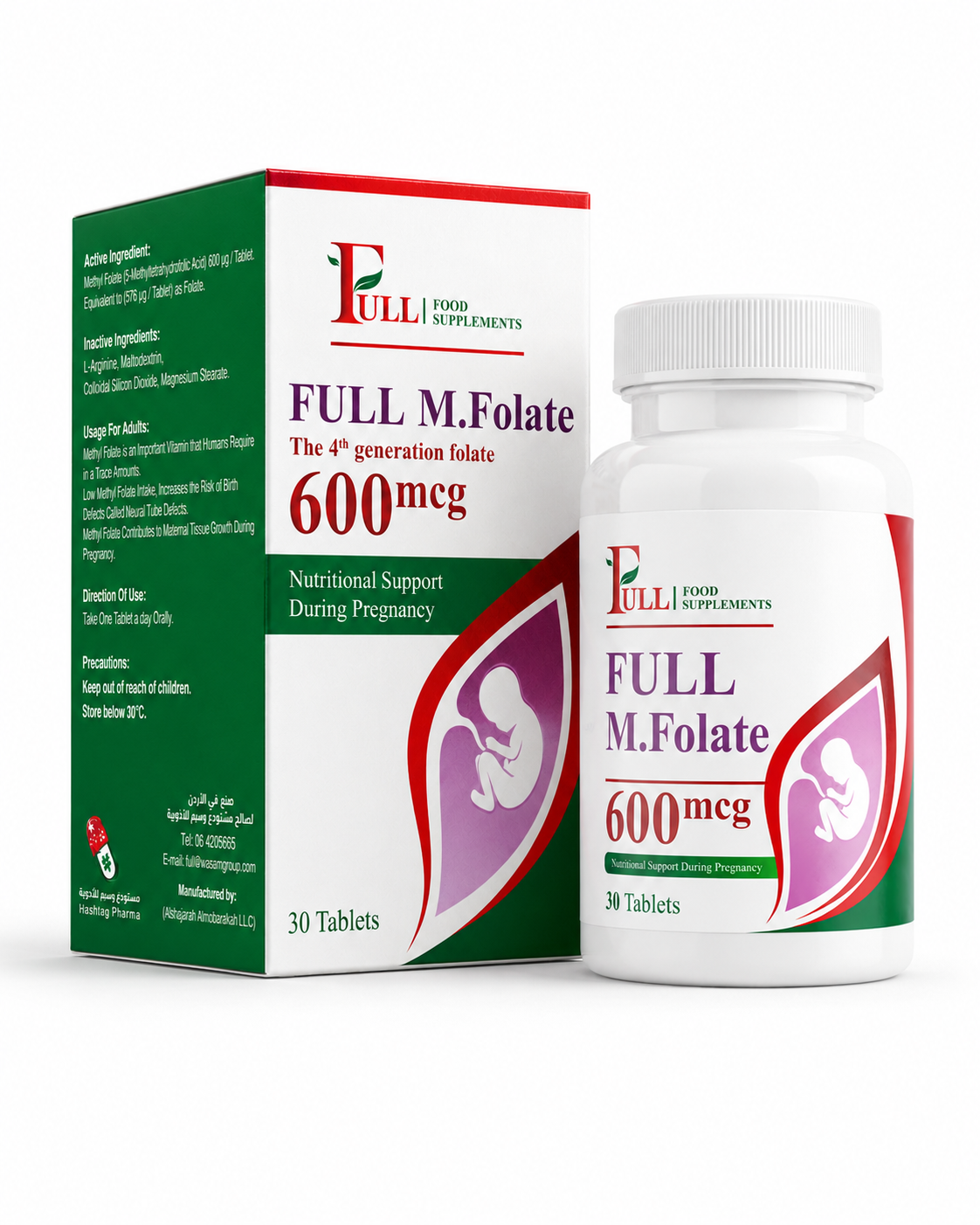 FULL M. FOLATE 600 mcg 